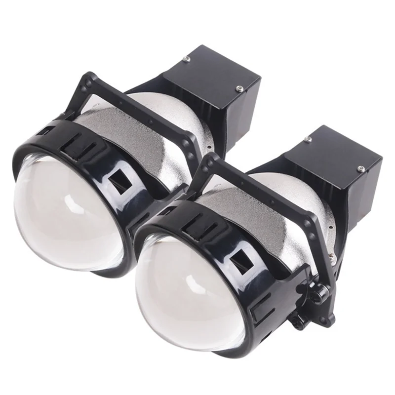 

Car Universal LED Headlights Lenses Dual Lamps Car LED Lens LHD Car Light Modified Accessories