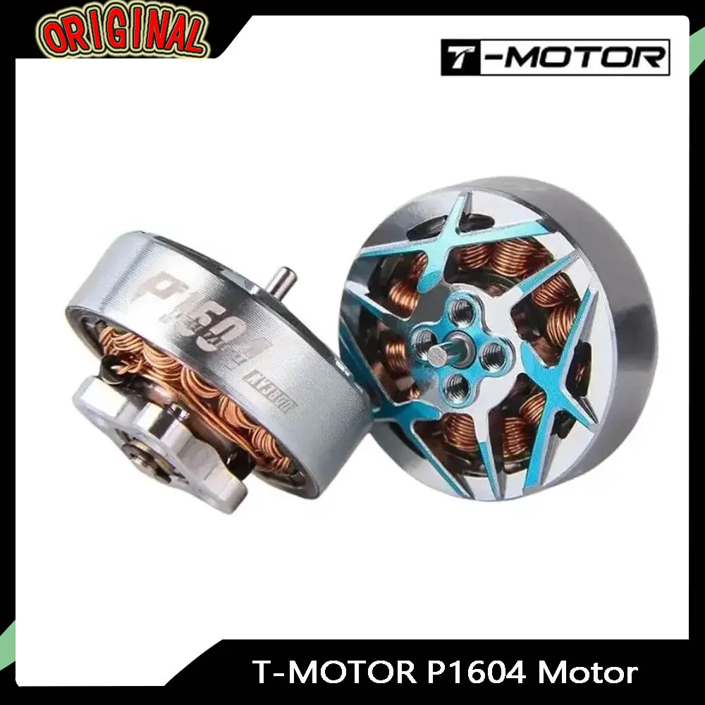 

Бесщеточный двигатель T-Motor P1604 — 2850KV (6S)/3800KV (4S), вал 2 мм | Для 3,5-дюймовых гоночных дронов FPV Freestyle и Sub 250 г