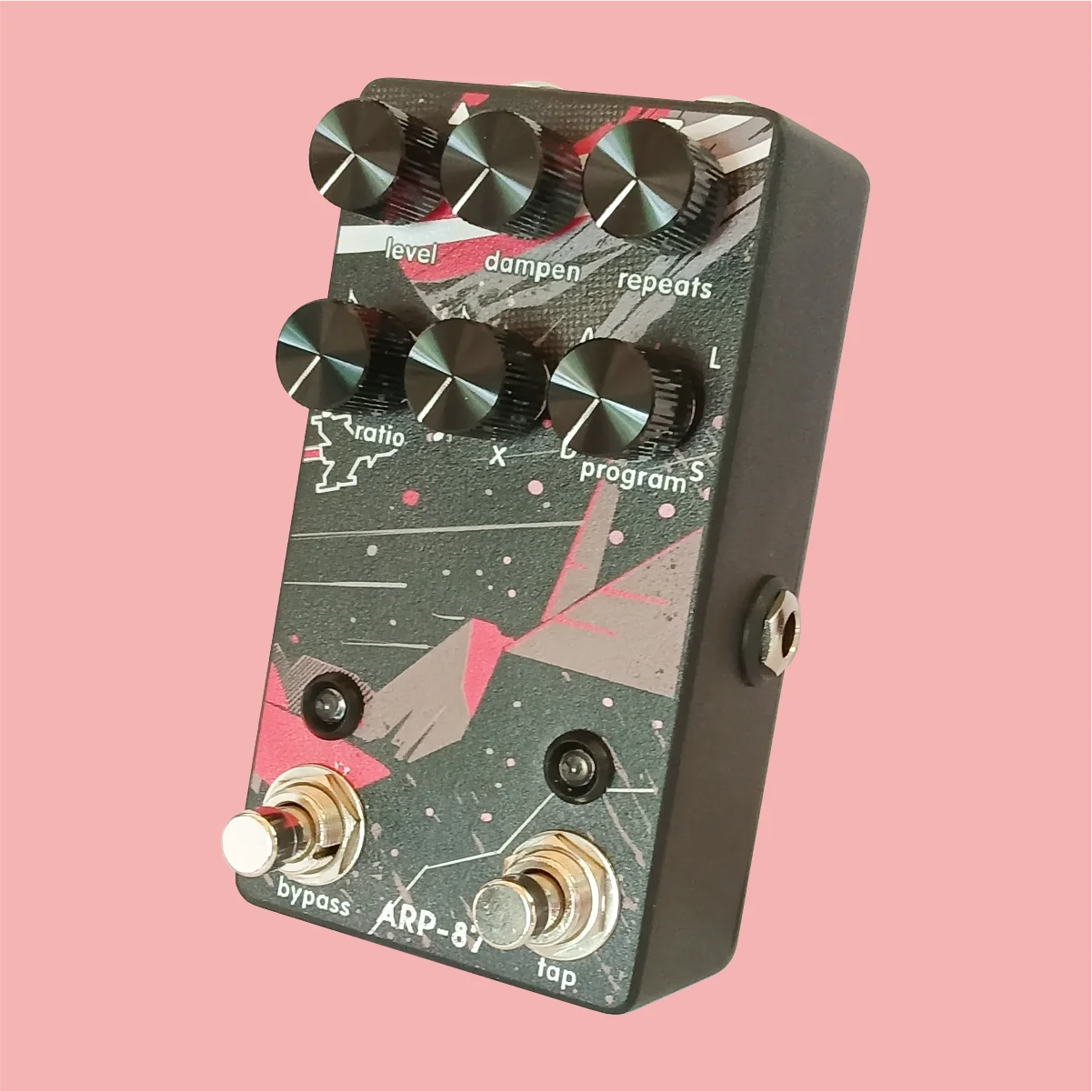 Pedal de guitarra Big Man ARP-87 Pedal de retardo multifunción