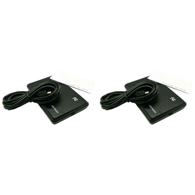 Lector de tarjetas inteligentes RFID BNVN-2X con puerto USB, tarjeta IC de 13,56 Mhz, sensibilidad sin contacto, sistema de ventana compatible con Linux