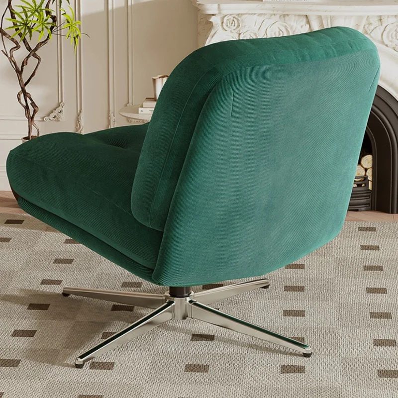 light luxury medieval Bauhaus living room leisure chair bedroom lazy sofa Single sofa chair