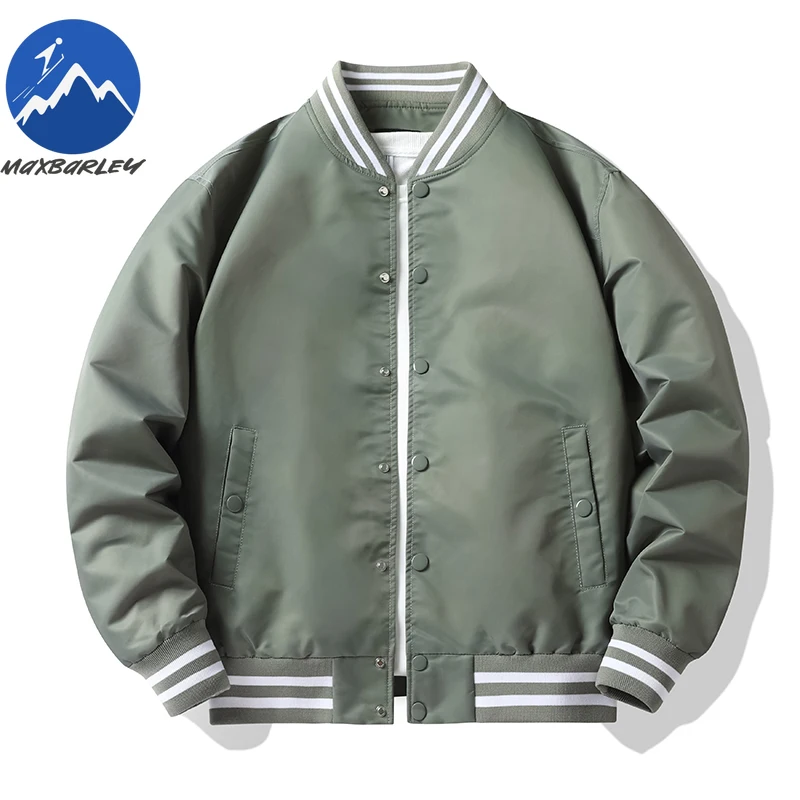 Traje de béisbol grueso para hombre, abrigo holgado de estilo Hip-hop, chaqueta de motocicleta a prueba de viento, Parka cálida Unisex para otoño e