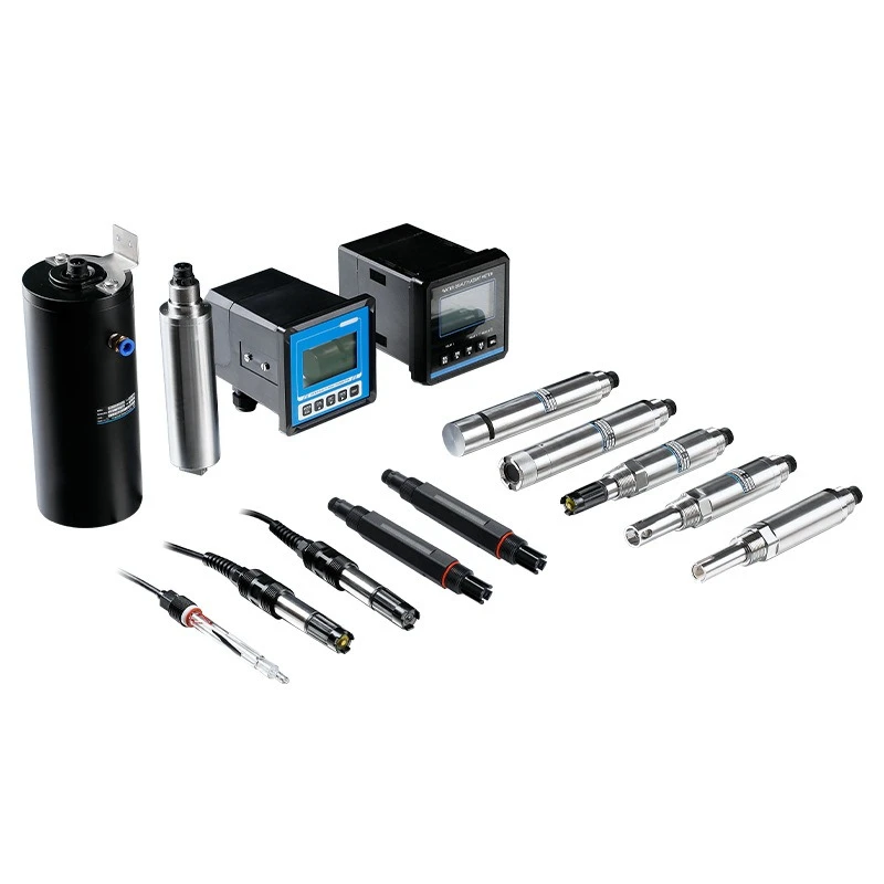 pH meter fluorescence method dissolved oxygen residual chlorine turbidity conductivity ORP water quality sensor transmitter