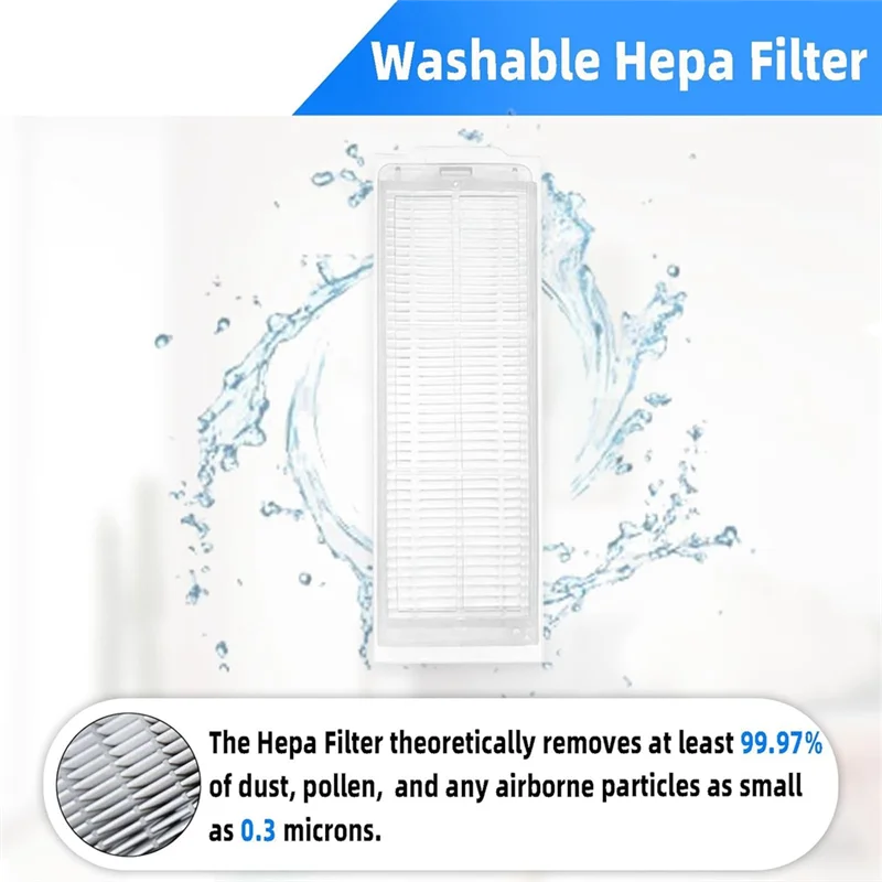 A01v-para wyze robô aspirador de pó escova lateral principal filtro hepa peças reposição acessórios