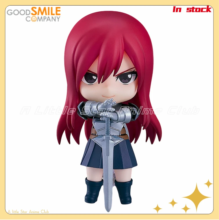 

In Stock Original GSC Q Version Human Figure 2637 FAIRY TAIL Erza Scarlet Anime Figure Model Collection Toys