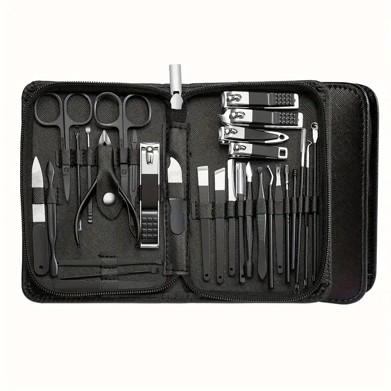 31 Pcs Manicure Set -30Pcs Nail Clipper Set And Nail Groove Pliers 1 PC Nail Clipper Set Sharp, Durable Stainless Steel Manicure