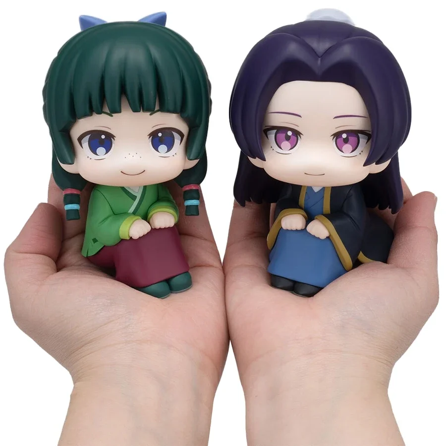 Figura de anime Kusuriya no Hitorigoto de 8.5cm, figura de acción de Maomao en versión Q, figura de Jinshi, modelo coleccionable de PVC, juguetes.