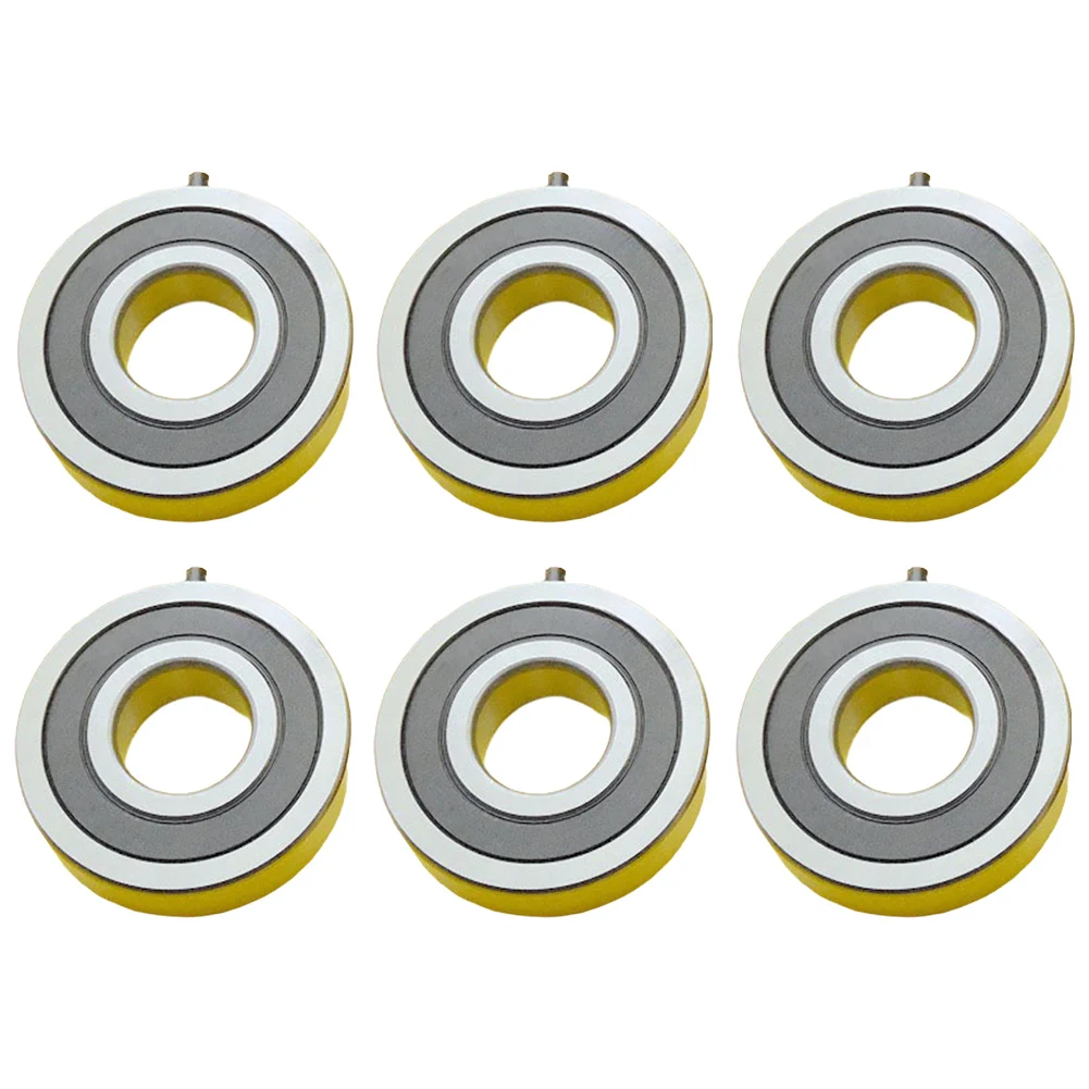 6PCS 17x43x12mm Non-standard Ball Bearings 6203/43-2RS For Generator Motor Industrial Machinery Parts