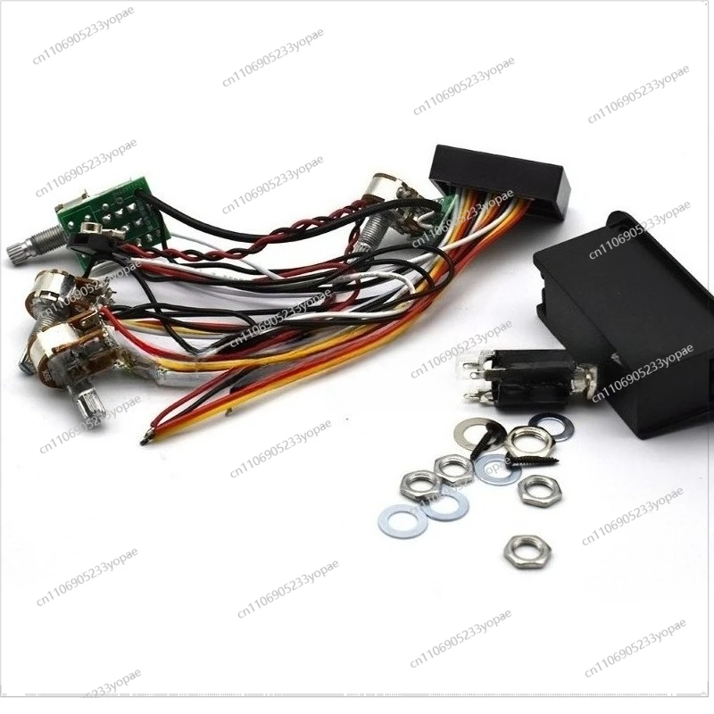 

2-Segment Electric Guitar Bass Active Pickup Amplifier Line Guitar Electronics Accessories