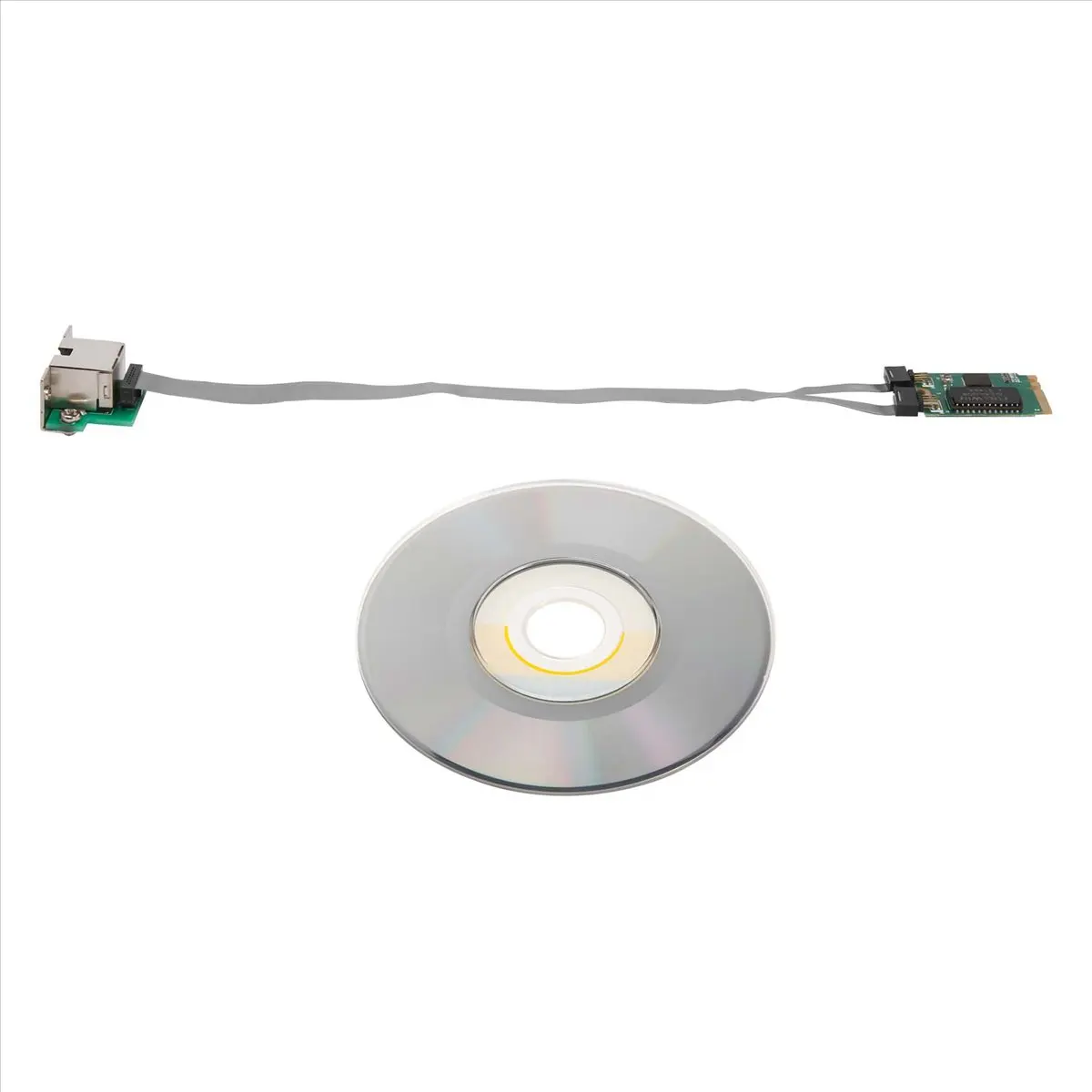 A46U Mini PCIE Network Card M.2 A+E to RTL8111F Gigabit Ethernet Card Single Port RJ45 Ethernet Network Card