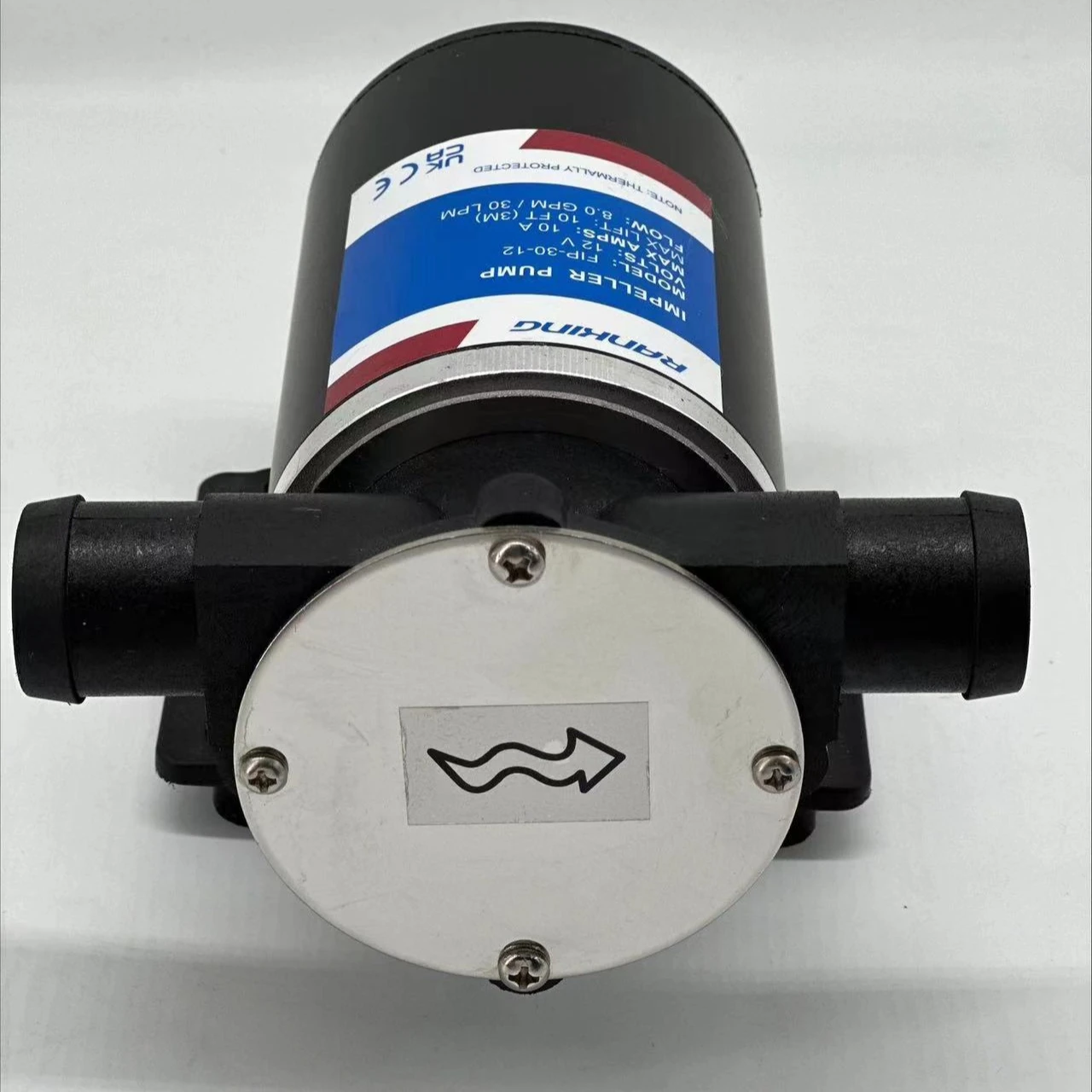 RANKING 12V Marine Boat Mini Bilge Electric Sea Water Pump Machine 12volt DC Self Priming Impeller Rain Water Pump Portable