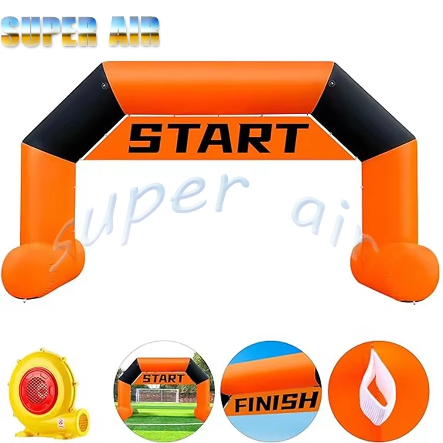 6mL Inflatable arch for sport events made in China finish or start line arch for running marathons