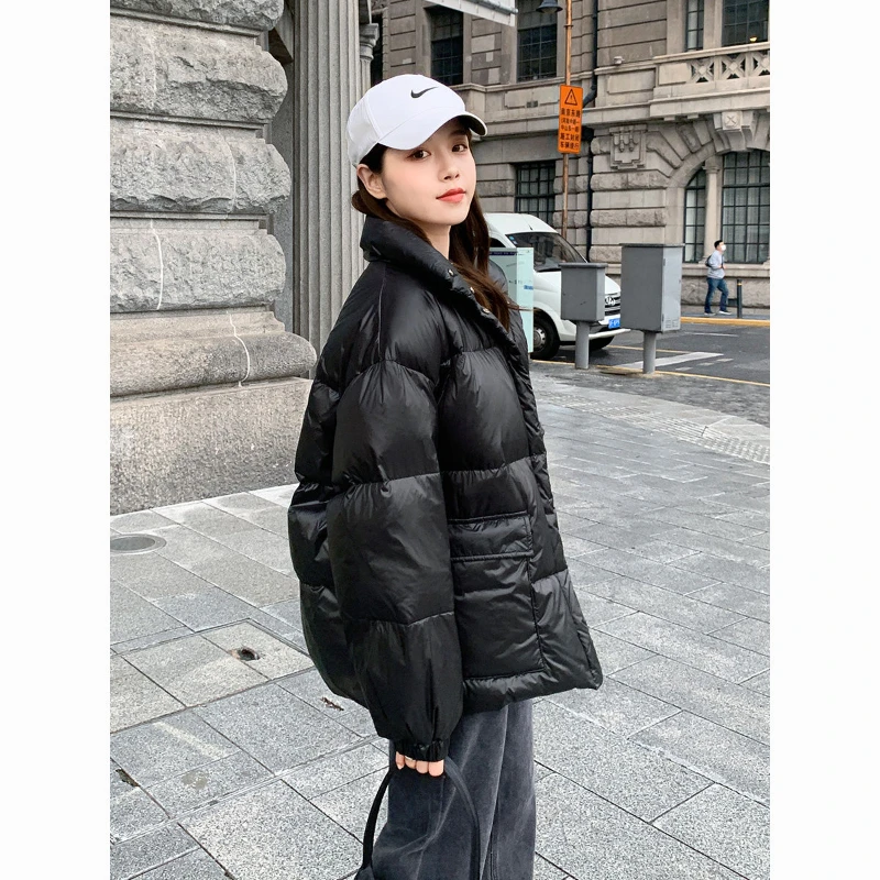 Winter Female Lining Warm Jackets New Woman Fashion Down Coat Women   White Duck   Jacket  s G926