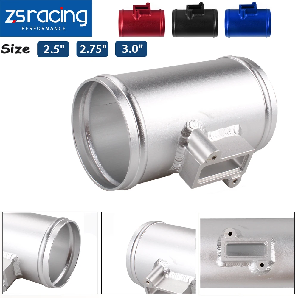 

ZSRacing 63/70/76mm Air Flow Meter Base Air Intake Sensor Mount Adapter Fit For Honda Civic Ford VW Nissan MAF006