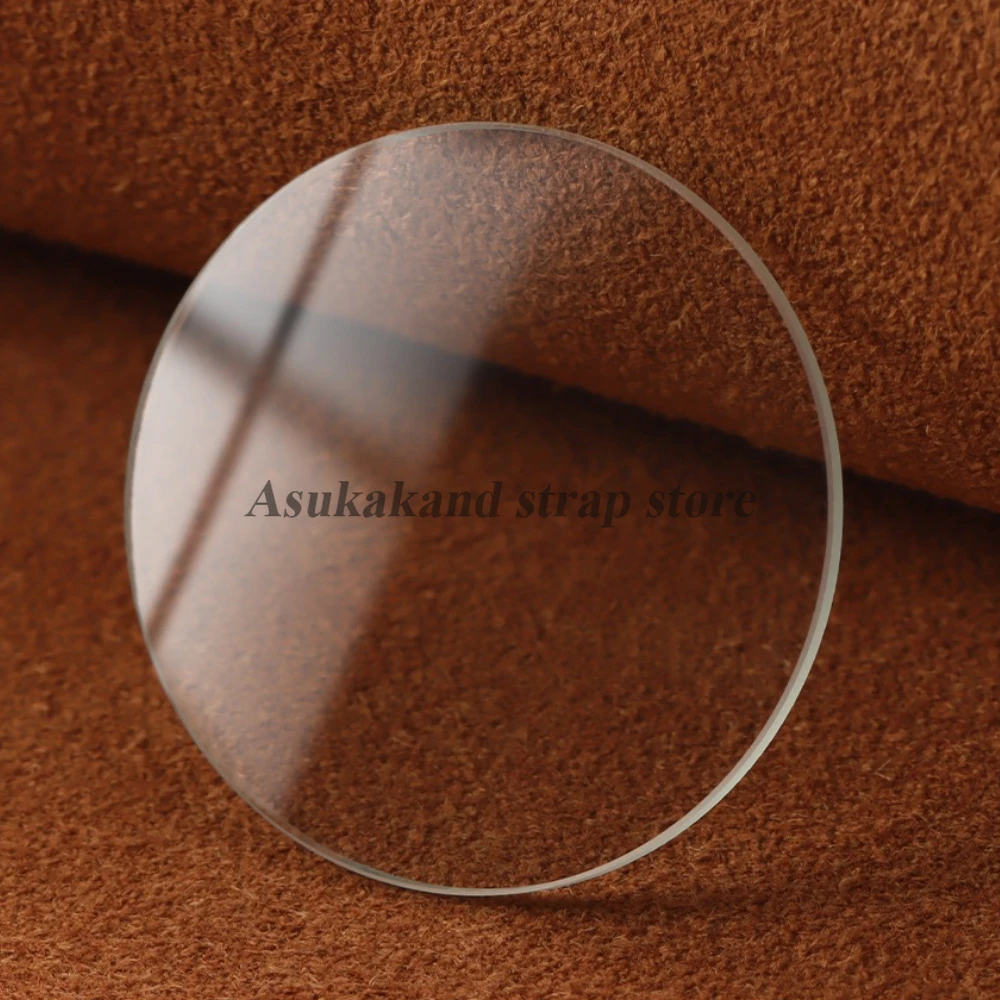 28mm 29mm 30mm 31mm 32mm 33mm 34mm 35mm 36mm 37mm 38mm Transparentes Uhrenglaszubehör Runder planarer Spiegel 1,5mm Dicke