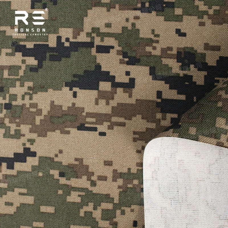Tessuto Cordura in nylon 1000d Attrezzatura tattica impermeabile Tessuto Oxford Resistente rivestito in PU RUSSIA SURPAT Modello di sopravvivenza Camouflage