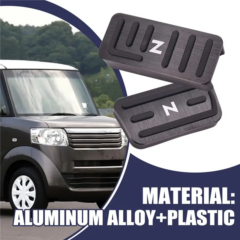 A67K-Gas Accelerator Pedal And Break Pedal Cover Non-Slip For Honda N-BOX N-VAN N-WGN N-ONE JF JH JG JJ