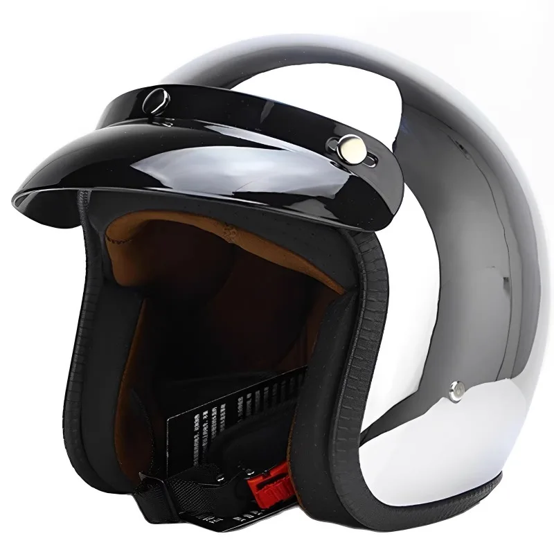 Helmet Retro Small Shape Motorbike Helmet JET Open Face Helmet Japanese Style Korea Style Low Profile Motorcycle