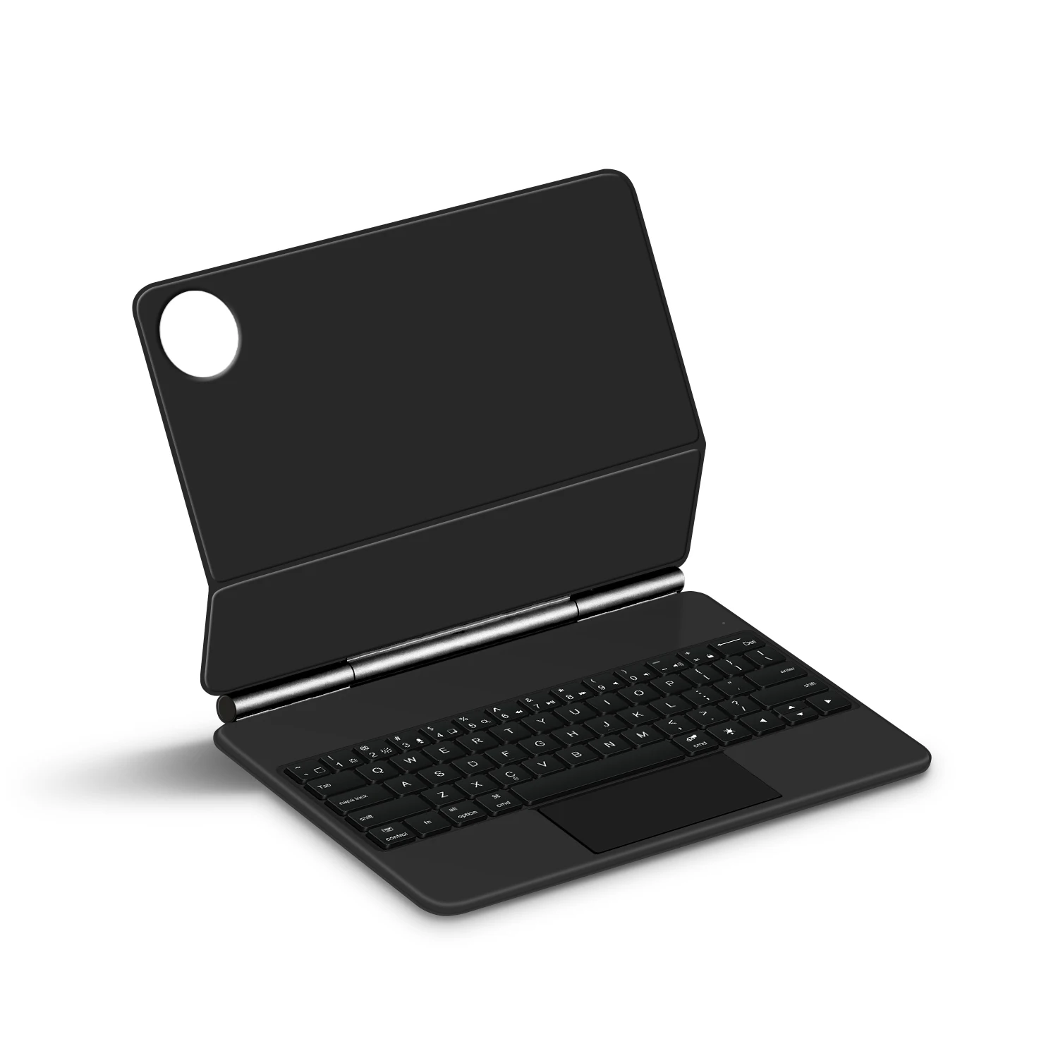 AJIUYU Smart Folio untuk HONOR MagicPad2 2024 ROD2-W09 MagicPad 2 12.3 Inci Desain Magnetik Mengambang Touch Trackpad Keyboard Magic
