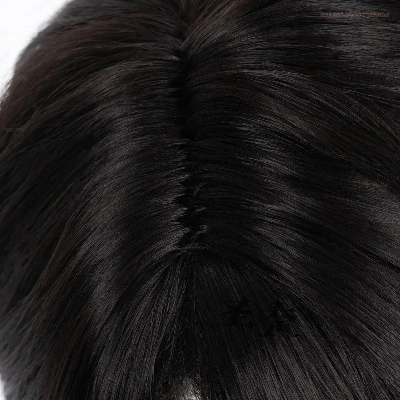 Perruque de Cosplay Caleb Game Love And Deepspace pour hommes, cheveux courts noirs, résistants à la chaleur, accessoires de fête de carnaval