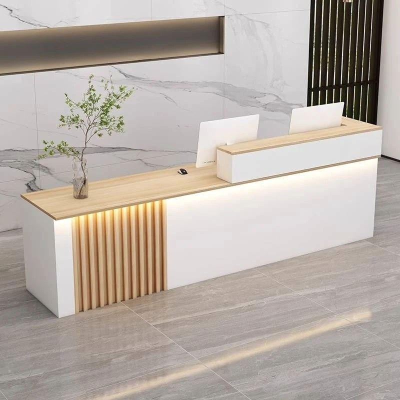 

Boutique Salon Reception Desks Office Hotels Beauty Podium Reception Desks Cashier Business Mostrador Recepcion Furniture