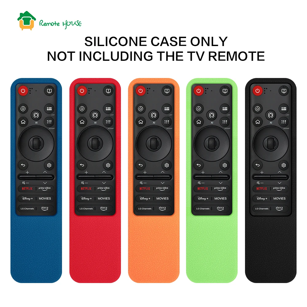 Silicone Protective Case for L g MR25GA Magic Remote Control Lanyard Protective Case Shockproof Smart TV Accessory