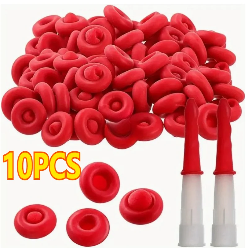10pcs Caulk Caps Caulking Saver Tube Sealer Glue Sealing Protector For Latex Nozzle Silicone Nozzles Tips Leak-Proof Tools