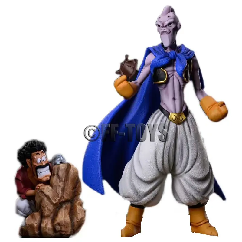 In Stock Anime Dragon Ball Z Evil Buu Figure Mister Satan Figura Evil Majin Buu Action Figures PVC Statue Collection Model Toys