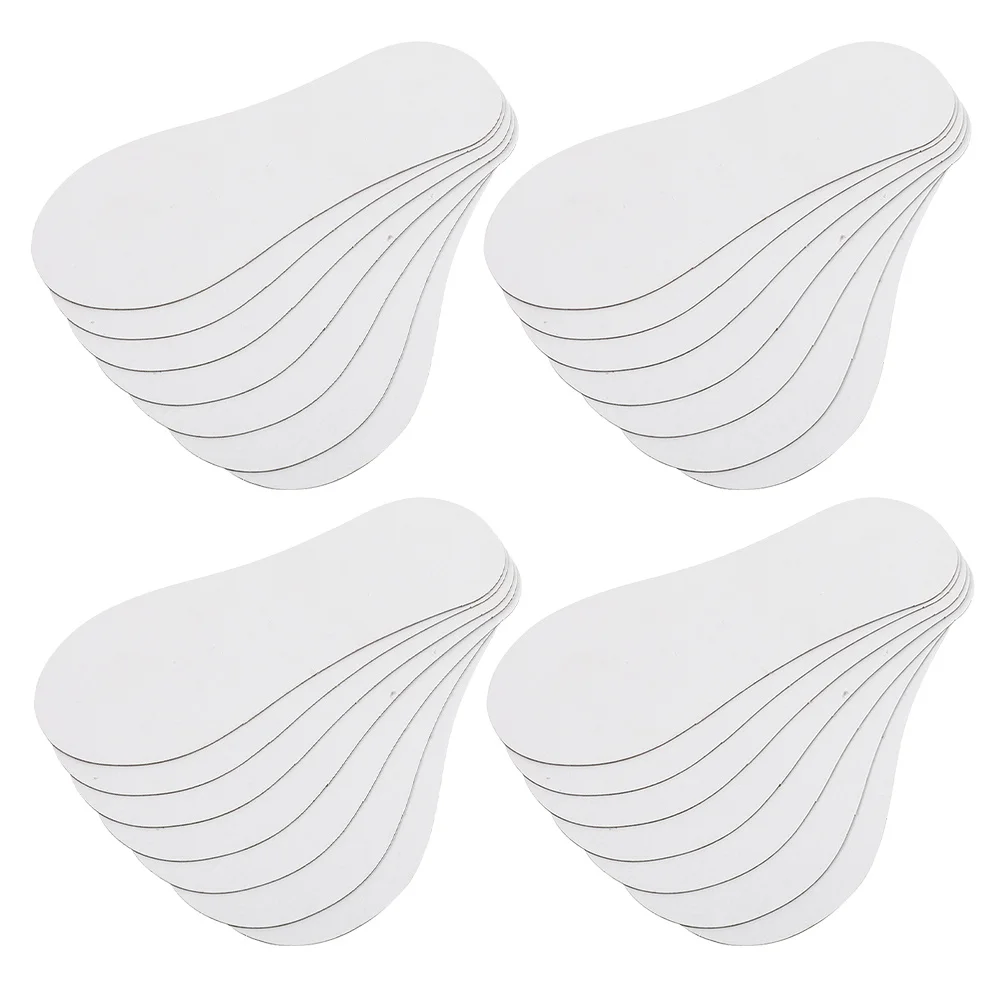 100pcs Invisible No-Show Sock Inserts Cardboard Lightweight Paper Sock Shapers For Stretching Storage Display Packaging Socks