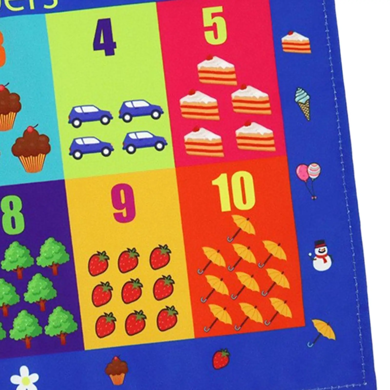 Wipeable Kids Placemats Learning Placemat Waterproof Alphabet for Kitchen