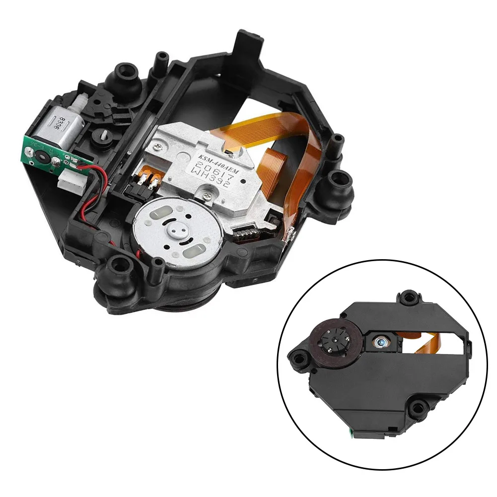 KSM-440AEM Optical Lens Replacement For PS1 Game Console Optical Drive Head Reader Repair Part Black