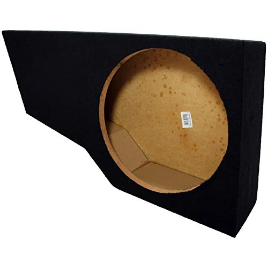 

Car audio subwoofer enclosure for Chevy Trailblazer and GMC Envoy 2002-2009,MDF wood, black, pre-wired single 12-inch sealed bo