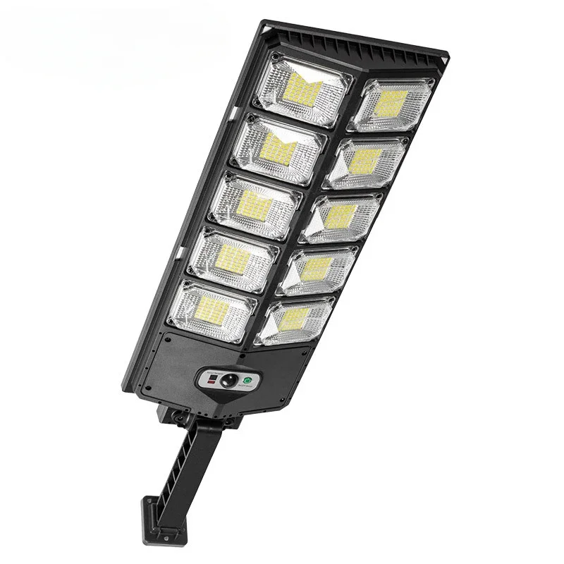 Luci a LED solari per esterni lampada da parete impermeabile da 8000 Lm Super luminosa con sensore di movimento telecomando da giardino lampione da giardino