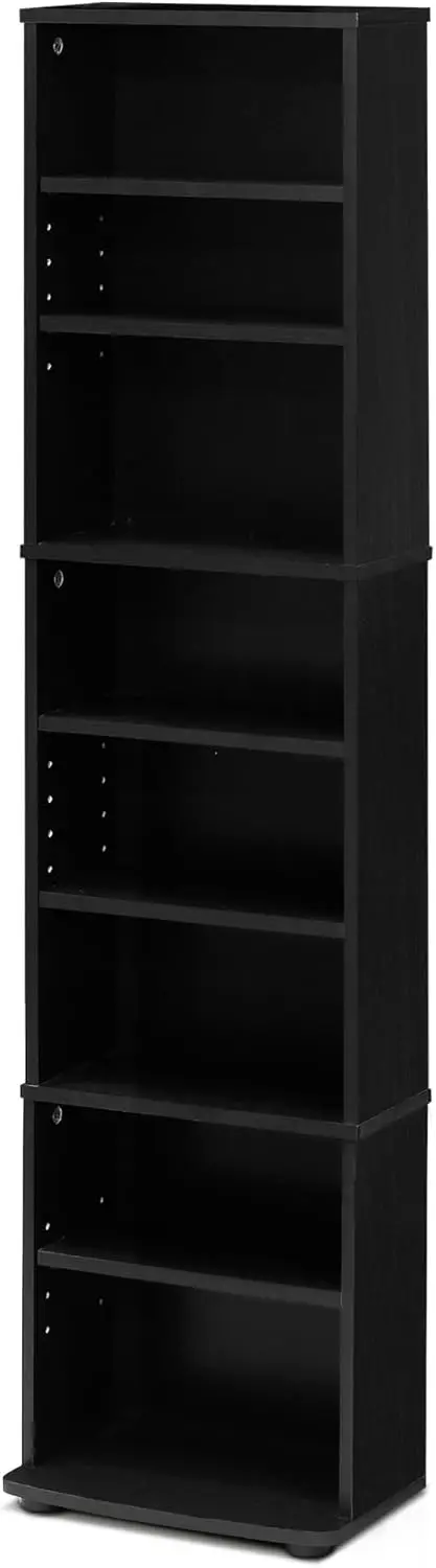 

JAYA Space Saving Multimedia Storage Tower, Espresso