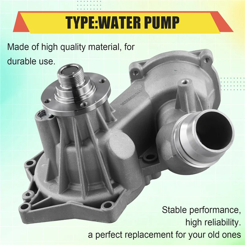 

A30P-11511713266 Car Engine Coolant Water Pump For BMW 540I E39 1999-2003 740I 740Il E38 X5 E53 E52 11510393336 11511171266