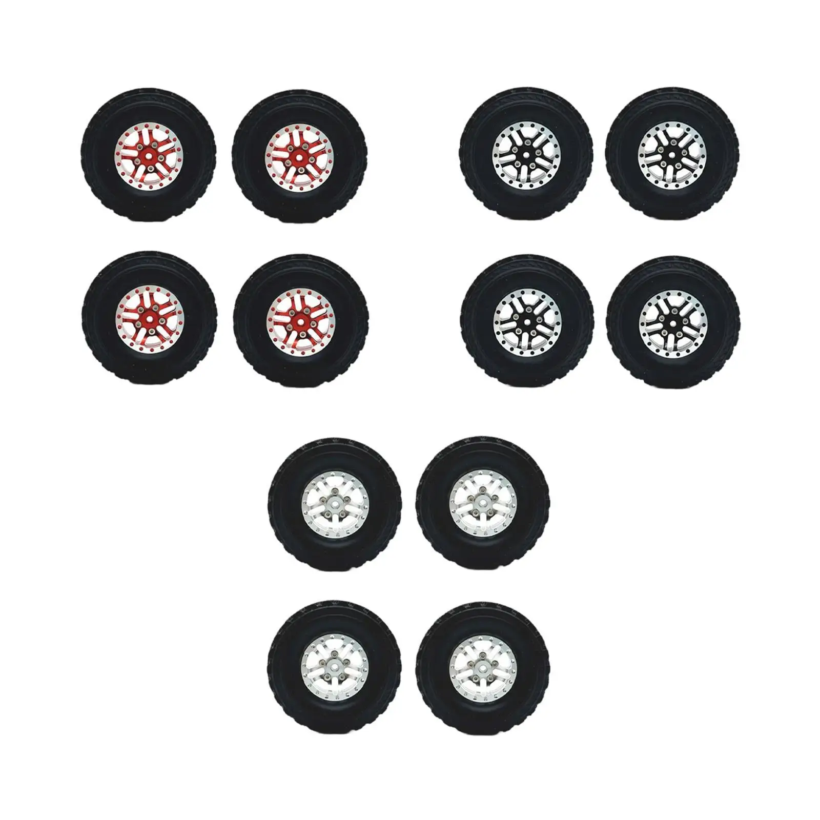 

4x колеса для радиоуправляемых автомобилей, прочные запасные части, замена для MN82 MN78 D90 D911/12 RC Car C14 C24 C34 C44 1/16, детали радиоуправляемого автомобиля