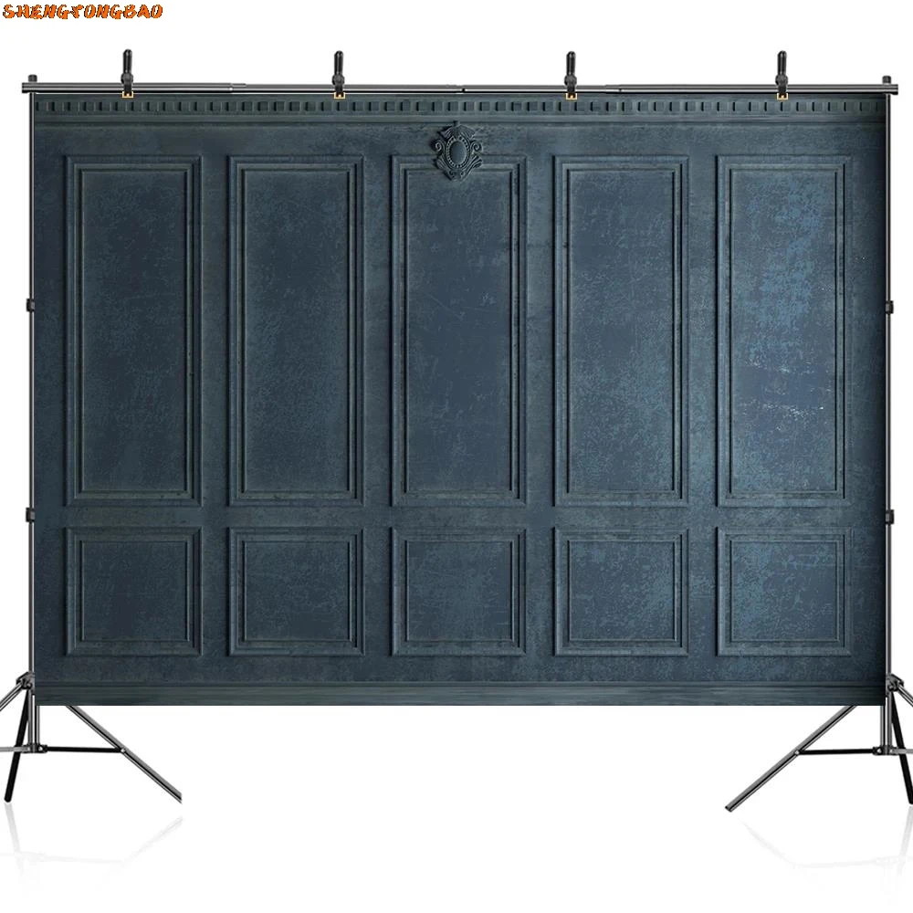 Interior Retro Door Photography Background Castle Palace Wedding Baby Shower Photocall Backdrop Vintage Wall Studio Photo Prop