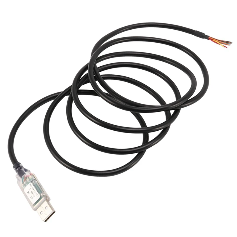 

3X 1.8M Long Wire End,Usb-Rs485-We-1800-Bt Cable,Usb To Rs485 Serial For Industrial Control, Plc-Like Products