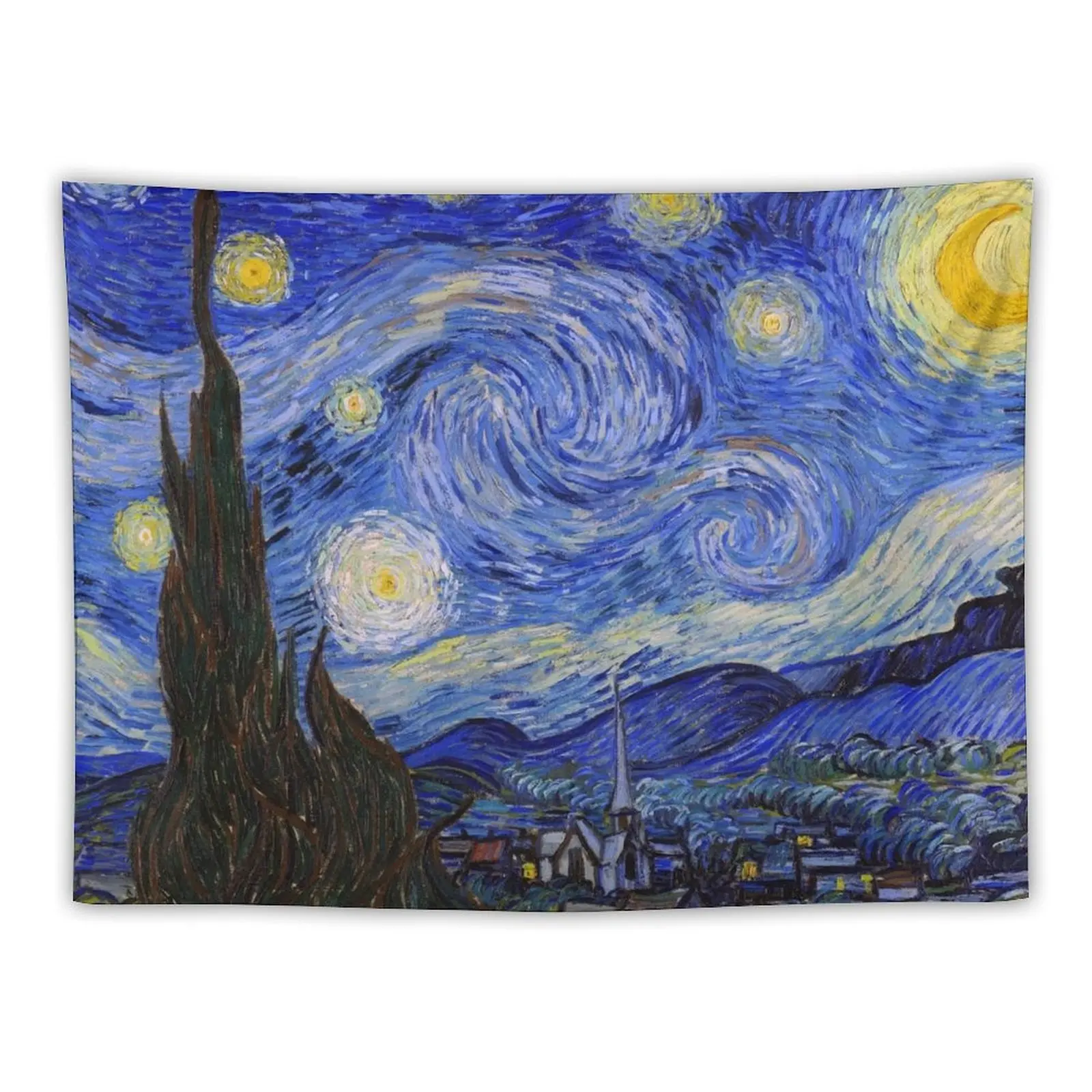 

The Starry Night by Vincent Van Gogh Tapestry Bed Room Decoration Aesthetic Room Decorations Aesthetic Room Decors Tapestry