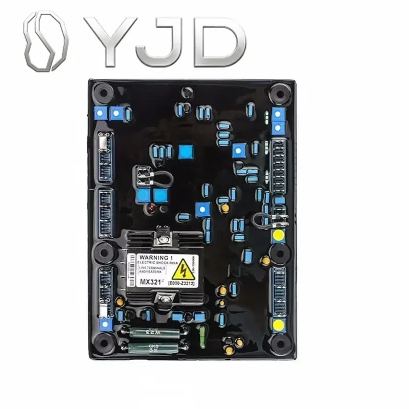 Generator Spare Parts Brushless Alternator AVR Auto Voltage Regulator MX321 Plastic for Diesel Genset 1/3 Phase CE Certified
