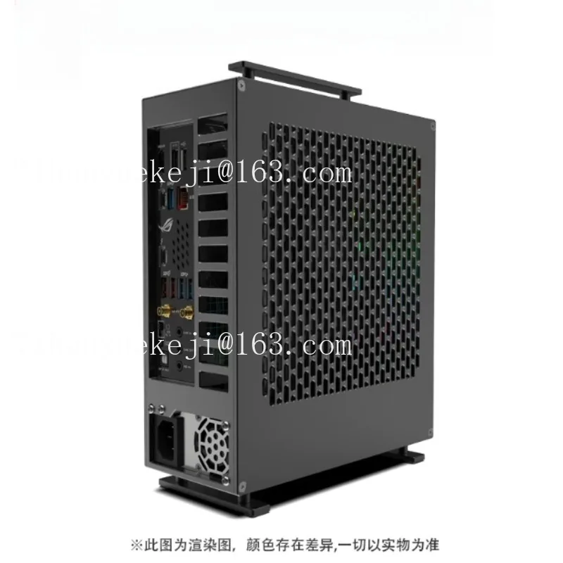 4.28L mini A24-V3 2.1 nuclear display 1u power supply, chassis, all aluminum alloy