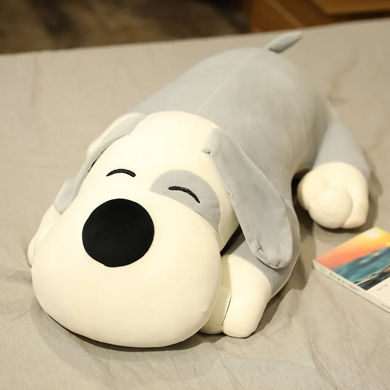 

Cute Dog Plush Toy Lying Soft Dog Doll Stuffed Animals Kawaii Plush Doll 50CM/75CM/90CM