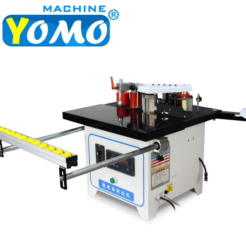 mini edge banding machine straight & curve PVC manual  bander automatic cutting woodworking machinery