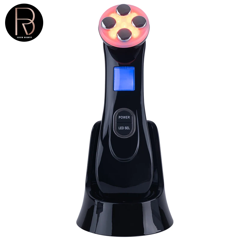 2025 máquina de lifting facial de radiofrequência ems micro-corrente facial pele firme massageador led fóton rejuvenescimento dispositivo de beleza usb