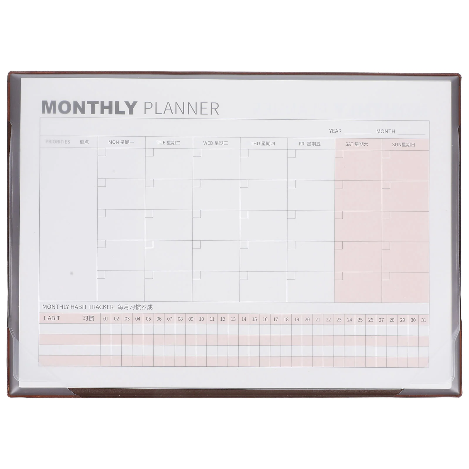 

Calendar Desktop Note Pad Planning Calendars Fill Planner Notepad Pads Pvc Recording Notepads Work