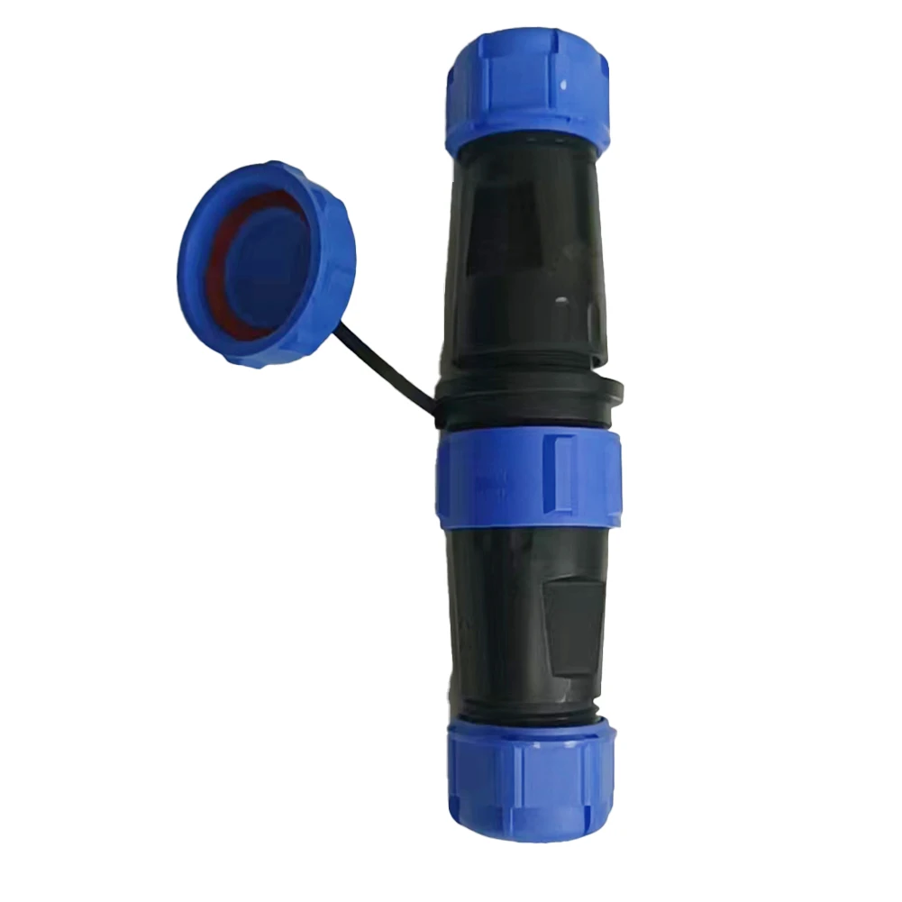 4pin Connector Panel Mount Connector For Industrial Use Screw Lock Solder Terminal 21 Mm Panel Thread 500V Rated Voltage
