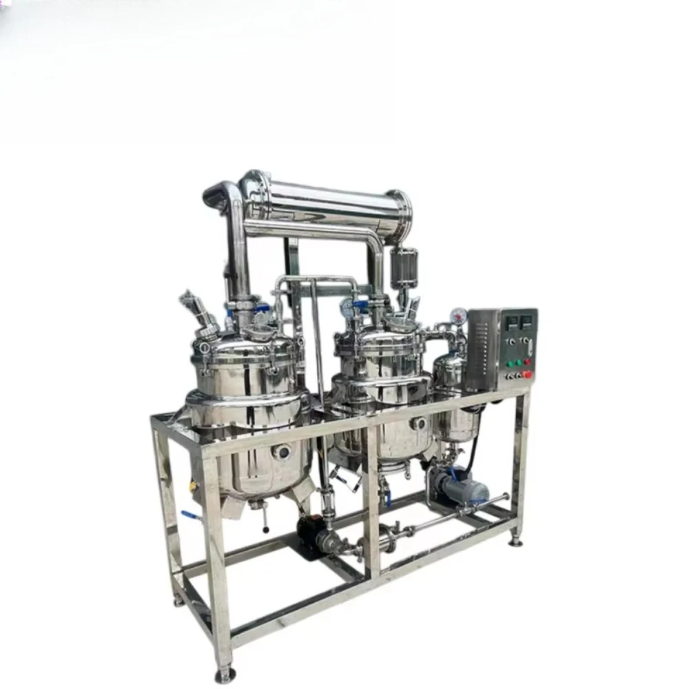 Laboratory Multifunctional Extraction Concentration Unit for Herbal Plant Essential Oil Honey Small Custom Equipment