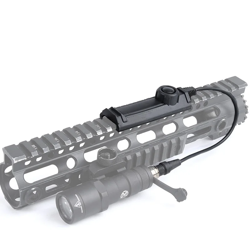 مفتاح التحكم عن بعد ذو الوظيفة المزدوجة بالضغط التكتيكي، قابس SF مناسب لمصباح SureFire M300، مصباح يدوي للسلاح M600، مؤقت ثابت، Airsoft #4