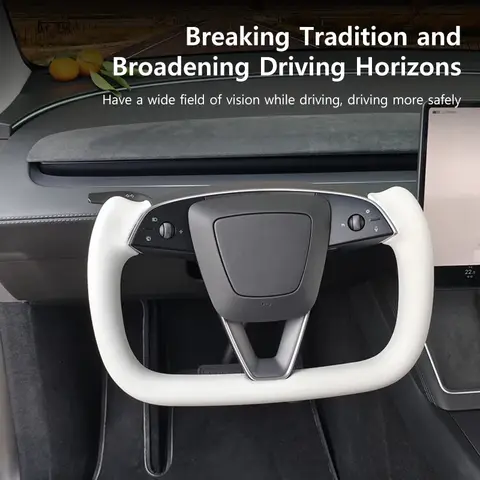 8 best sales steering wheel tesla - №2