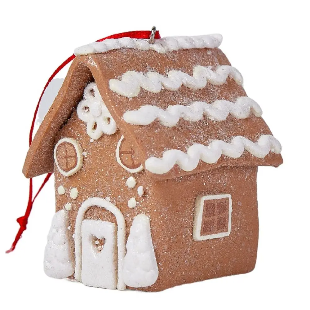 

Atmosphere Decor Creative Christmas House Cute Fashion Christmas Tree Decoration Pendant Delicate Colorful Hanging Ornament Gift